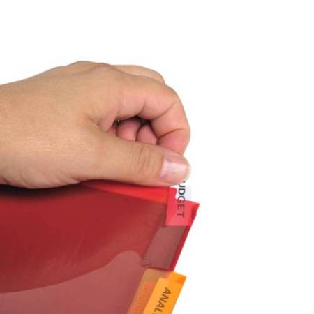 Divisori neutri a 12 tacche - PP - A4 maxi - con portaetichetta - colori assortiti - Exacompta