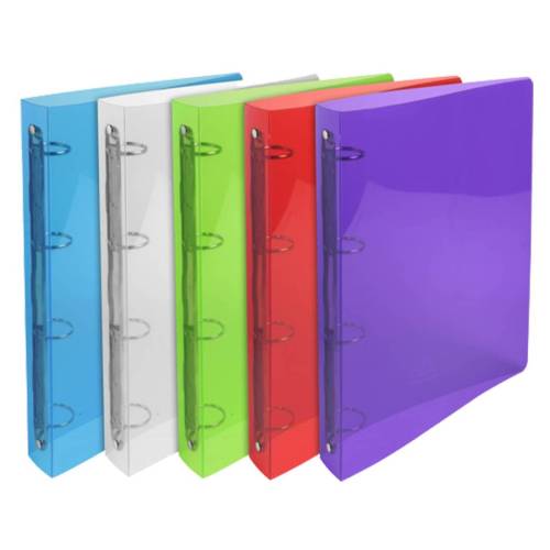 Raccoglitore rigato Crystal Colours -...