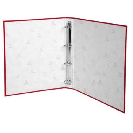 Raccoglitore foderato - PPL - 4 anelli tondi 30 mm - dorso 4cm - 22 x 30cm - rosso - Exacompta