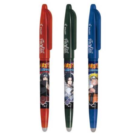 Frixion Ball e Clicker Naruto - colori assortiti - Pilot - expo 96 pezzi