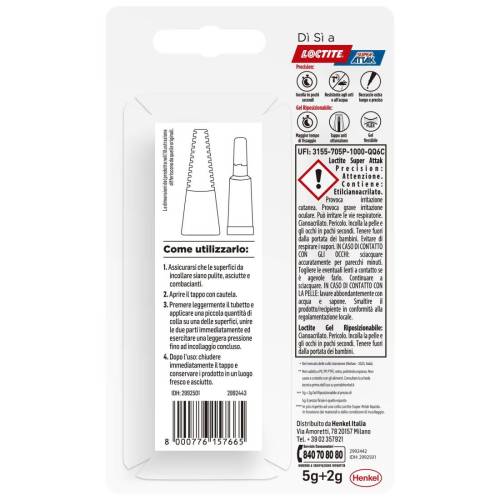 Colla Super Attak Precision - 5 gr +...