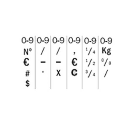 Timbro Printy 4.0 Eco 4846 Numeratore - 6 cifre - 4 mm - autoinchiostrante - Trodat