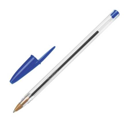 Penna a sfera Cristal - punta media 1,0mm - blu  - Bic - conf. 10 pezzi