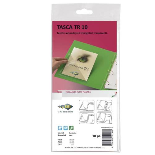 Busta autoadesiva TR 10 - triangolare...