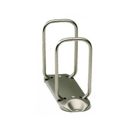 Raccoglitore Stelvio - 2 anelli quadri 65 mm - dorso 9 cm - 22 x 30 cm - rosso - Sei Rota