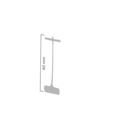 Fili per sparafili Lebez 5260 - 4 cm - trasparente - Lebez - conf. 5000 pezzi
