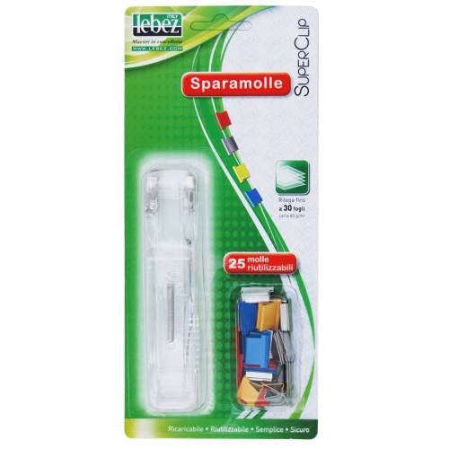 Sparamolle SuperClip - 25 mollette...