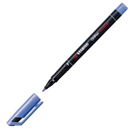 Pennarello OHPen universal permanente 842  - punta fine 0,7 mm - colori assortiti - Stabilo - conf. 8 pezzi