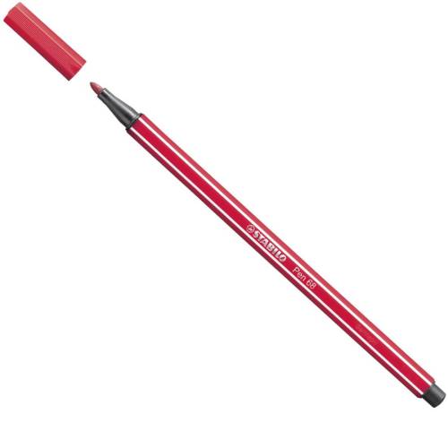 Pennarello Pen 68 - rosso scuro 50 -...