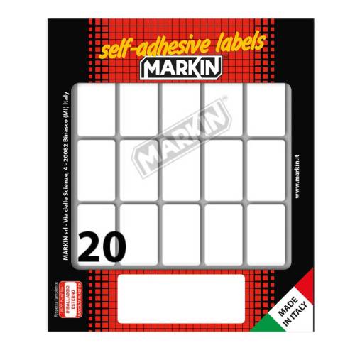 Etichette adesive - in carta -...