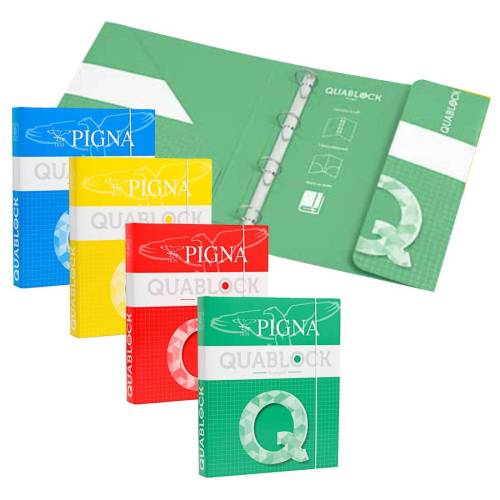 Raccoglitore ad anelli Quablock -...