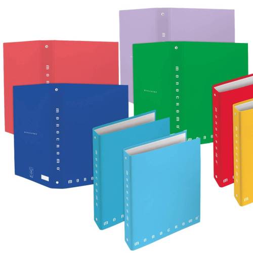 Raccoglitore Monocromo - 4 anelli...