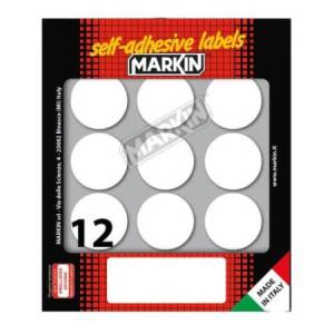 Etichette adesive tonde -...