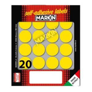 Etichette adesive tonde -...