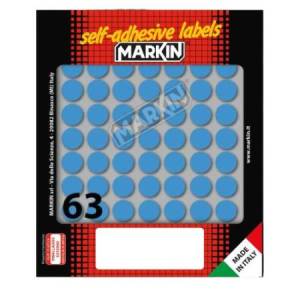 Etichette adesive tonde -...