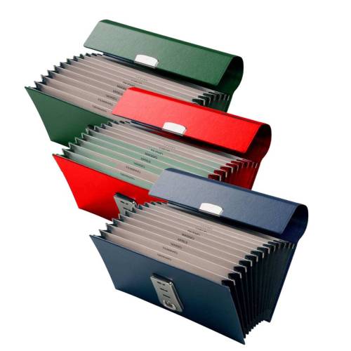 Portacambiali a soffietto - 12 tasche...