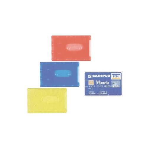 Porta Cards rigido - PVC - 8,5x5,4 cm...