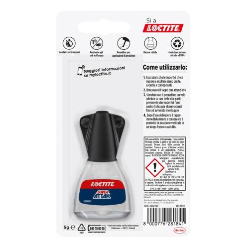 Colla Super Attak Easy Brush - 5 gr -...