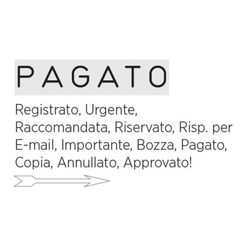 Timbro Mini Info S120/W Polinomio -...