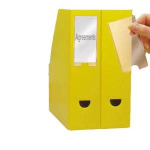 Portaetichette adesivo - 25...