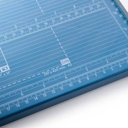 Taglierina a rullo professionale 552 - 70,5 x 36 cm - 510 mm - 20 fogli - blu/grigio - Dahle