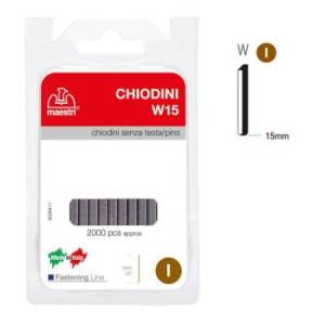 Chiodini W15 per fissatrici...