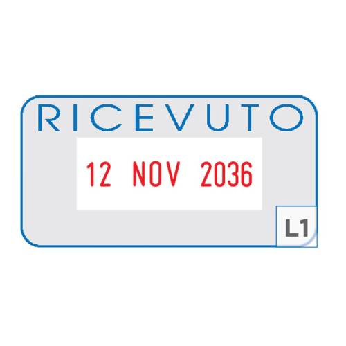 Timbro S260/L1 Datario + RICEVUTO - 4...