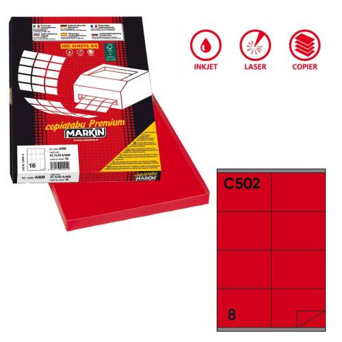 Etichette adesive C/502 - in carta -...