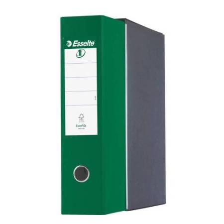 Registratore Eurofile G55 - dorso 8 cm - protocollo 23x33 cm - verde - Esselte