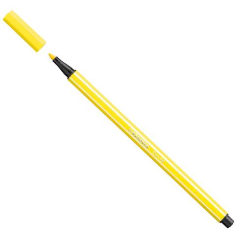 Pennarello Pen 68 - giallo limone 24...