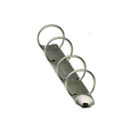 Raccoglitore Nettuno - 4 anelli tondi 30 mm - dorso 3,5 cm - 22x30 cm - blu - Sei Rota