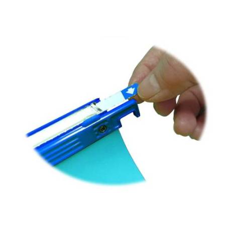 Cartella sospesa Joker - cassetto - interasse 33 cm - fondo V - 31,3 x 25 cm - blu - Bertesi