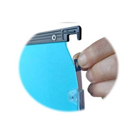 Cartella sospesa Joker - armadio - interasse 33 cm - fondo V - 33 x 28 cm - blu - Bertesi