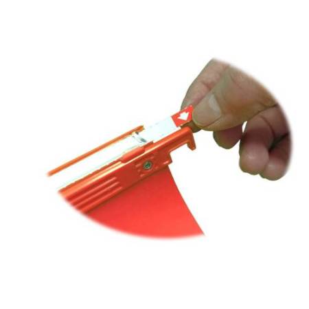 Cartella sospesa Joker - cassetto - interasse 33 cm - fondo V - 31,3 x 25 cm - rosso - Bertesi