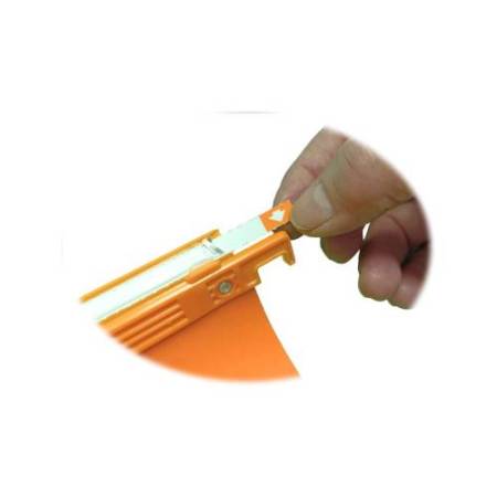 Cartella sospesa Joker - cassetto - interasse 39 cm - fondo V - 37 x 25 cm - arancio - Bertesi