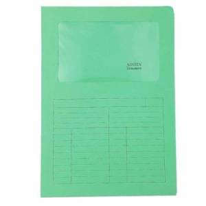 Cartelline a L con finestra...