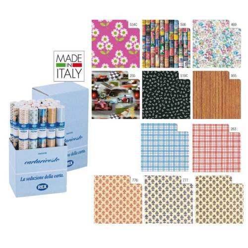 Rotoli Cartarivesto Rex 58 - lavabile...