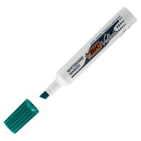 Pennarello Whiteboard Marker Velleda 1791 - punta a scalpello da 3,3 a 4,6mm - astuccio 4 colori - Bic