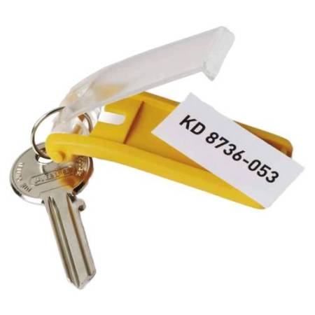 Portachiavi Key Clip - colori assortiti - Durable - conf. 6 pezzi