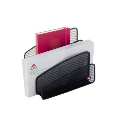 Sparticarte Mesh - rete metallica - 14,5 x 18 x 9 cm - nero - Alba