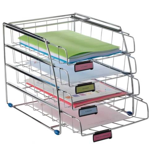 Set da 4 vaschette scorrevoli - 31,5...