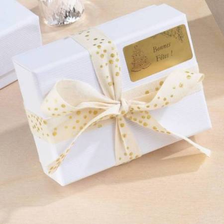 Etichette adesive ovali GL4 - in carta - permanenti - 36 x 27 mm - 50 et/fg - 100 fogli - oro satinato - Tico