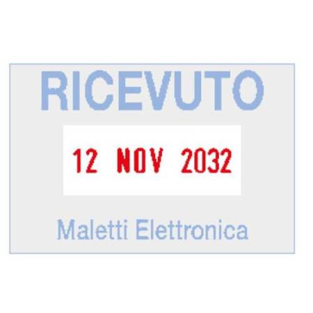 Timbro Datario Classic Line 2360 - 5 righe - 3 x 4,5 cm - autoinchiostrante - Colop