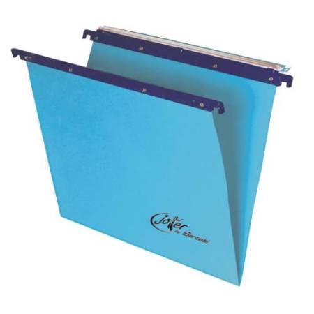 Cartelle sospese Joker - cassetto - interasse 39 cm - fondo V - 37 x 25 cm - colori assortiti - Bertesi - conf. 10 pezzi