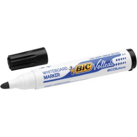 Marcatori Whiteboard Marker Velleda 1701 Recycled Bic - punta tonda 1,5mm - astuccio 4 colori  - Bic