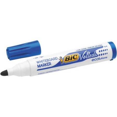 Marcatori Whiteboard Marker Velleda 1701 Recycled Bic - punta tonda 1,5mm - astuccio 4 colori  - Bic