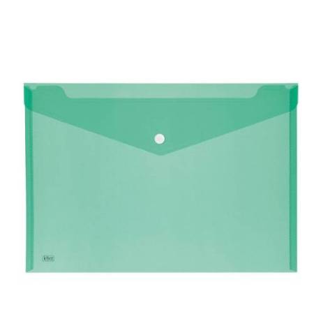 Buste con bottone - PPL - 33,5x23,5 cm - colori assortiti - Lebez - conf. 5 pezzi