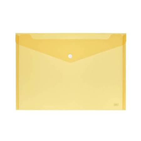 Busta con bottone - formato orizzontale - 18,5x13,5 cm - colori assortiti - Lebez