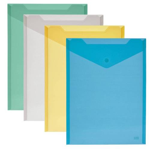 Busta con bottone - formato verticale...