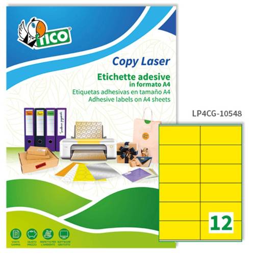 Etichette adesive LP4C - in carta -...